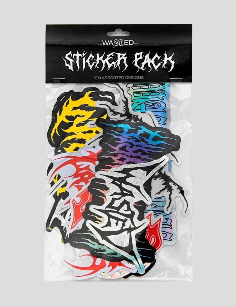 Acessórios WASTED PARIS stickers pack multicolour